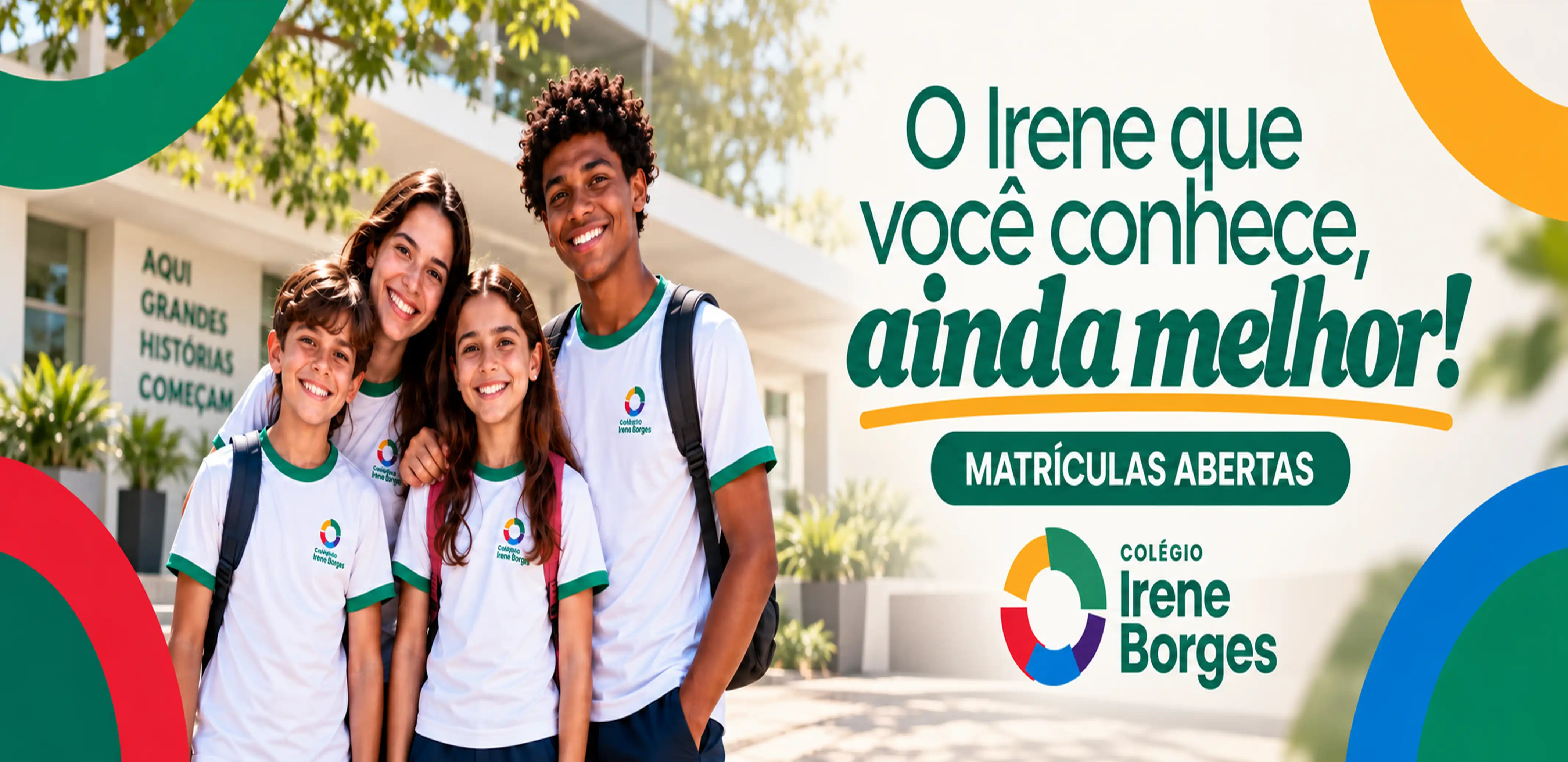 Fachada do Colégio Irene Borges