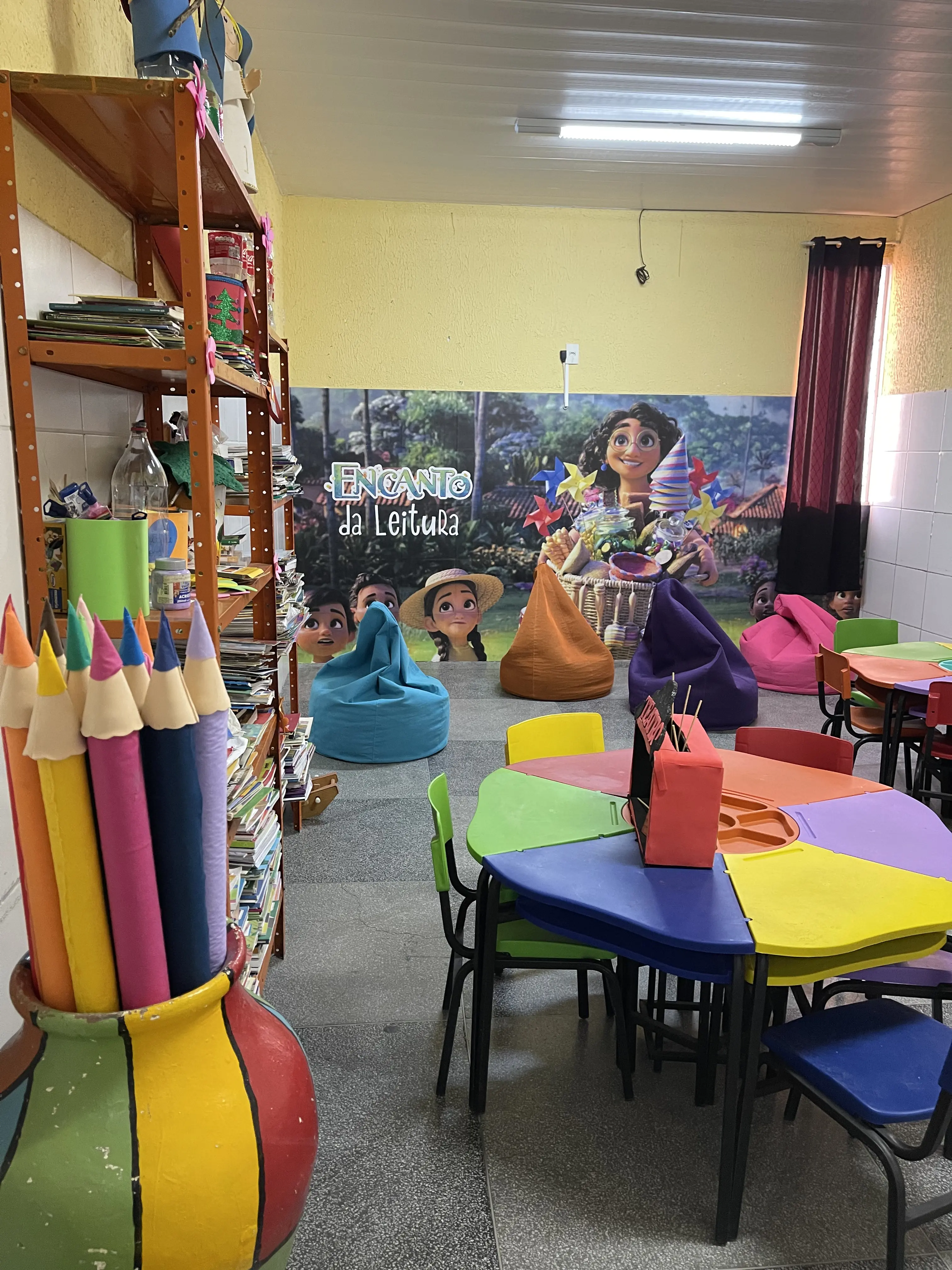 Sala de aula infantil do Colégio Irene Borges